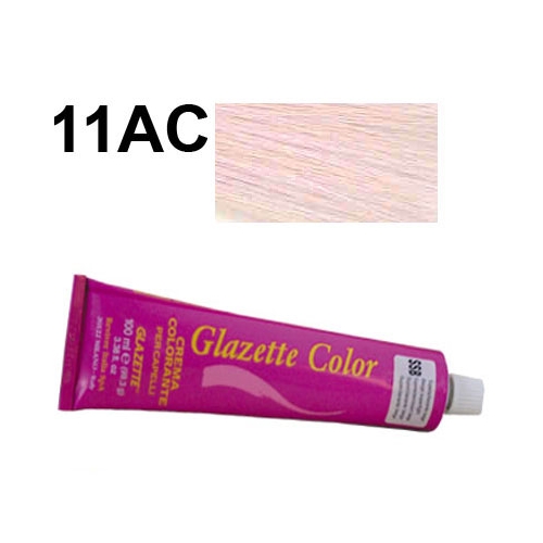 GLAZETTE Color 11AC farba do wł.100ml arktyczny popielaty blond